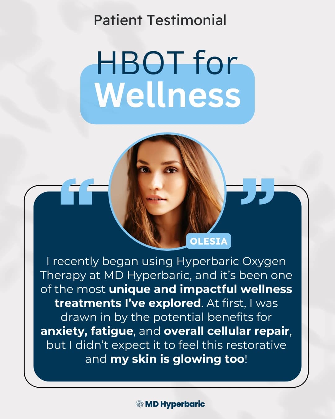 HBOT for Wellness and Performance