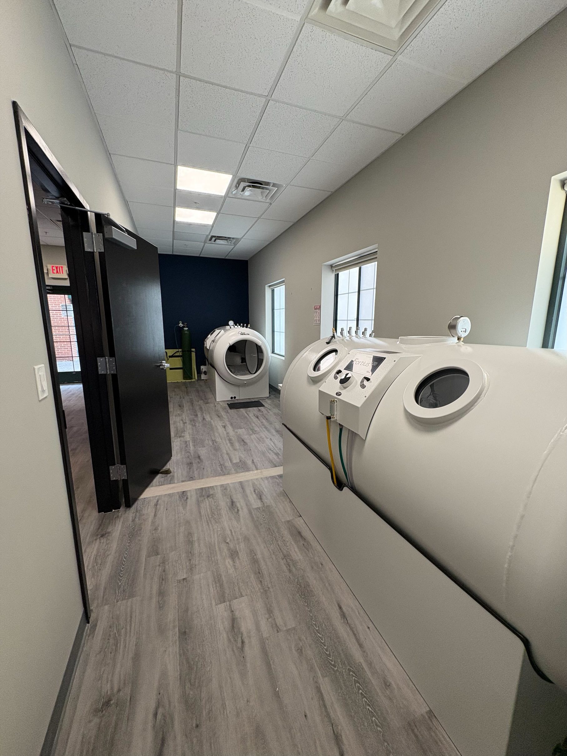 HBOT chamber room at MD Hyperbaric Fayetteville
